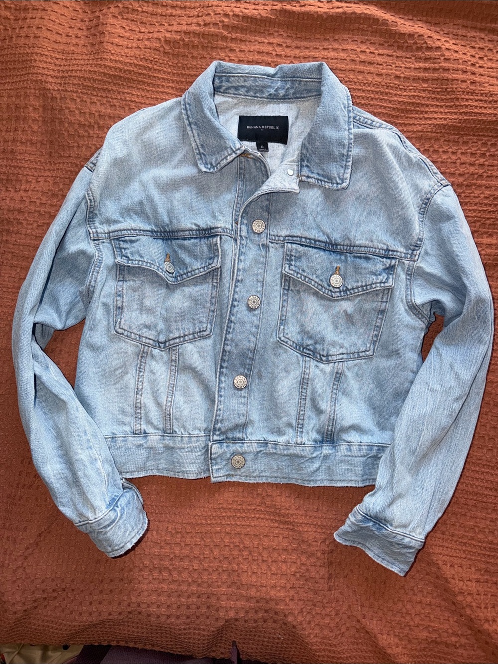 Banana Republic Women's Light Wash Denim Jacket